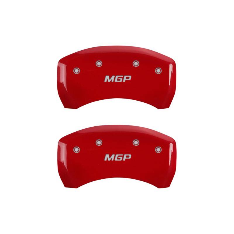 4 Caliper Covers Yellow Finish Black K7946