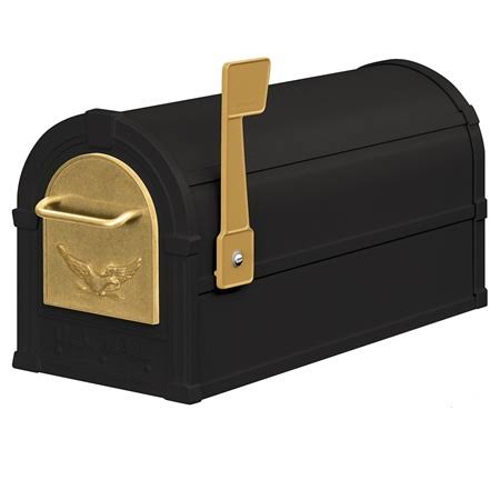 White/Silver Rural Mailbox Z642