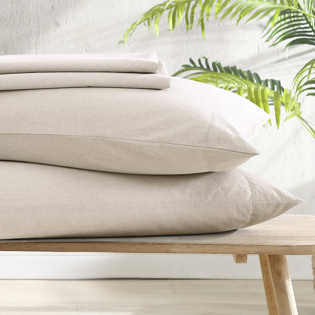 Gray Full Percale Sheet Set T588