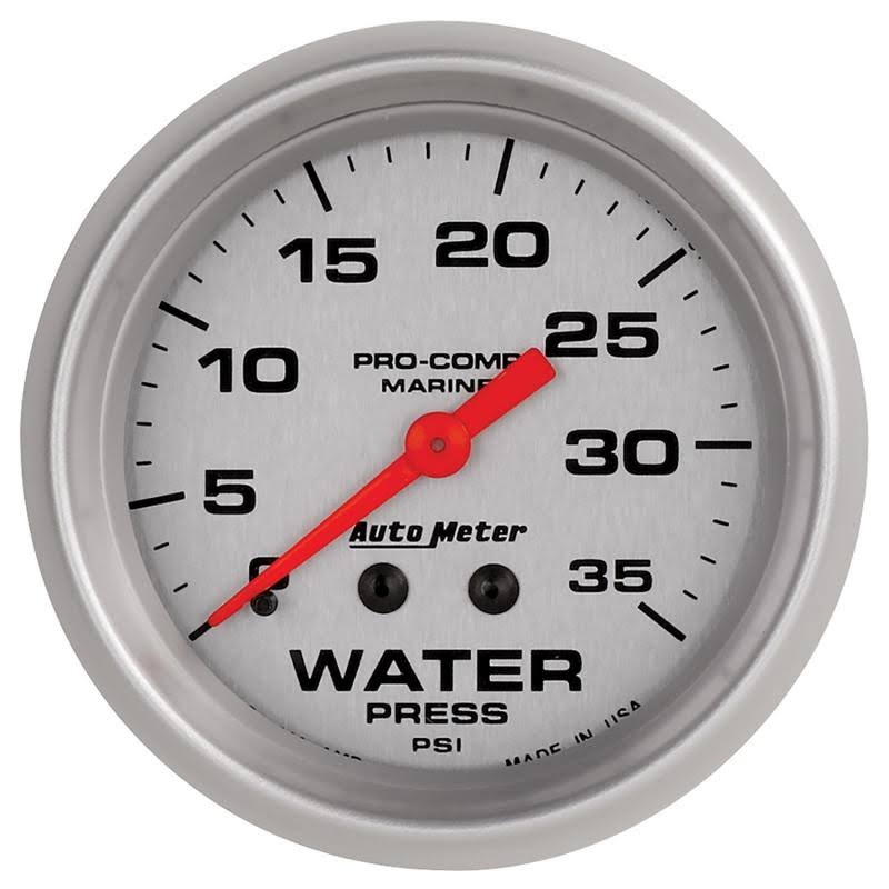 2 5/8in 35PSI Mechanical Water Pressure Gauge S498921