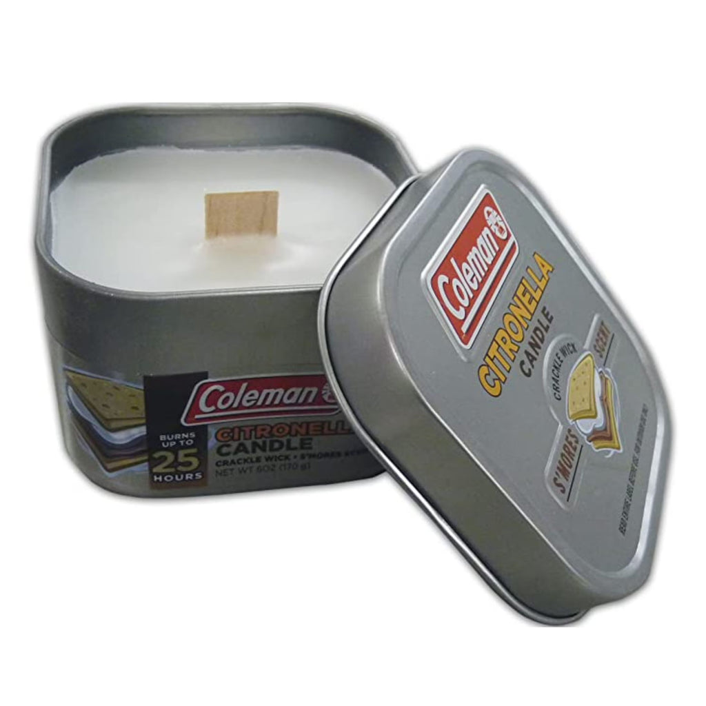 6 oz Citronella Candle with Wooden Crackle Wick Q17350