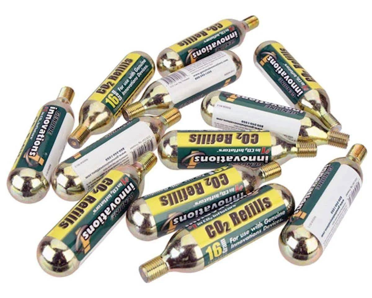 16g Threaded CO2 Cartridges, 20/Box O87133