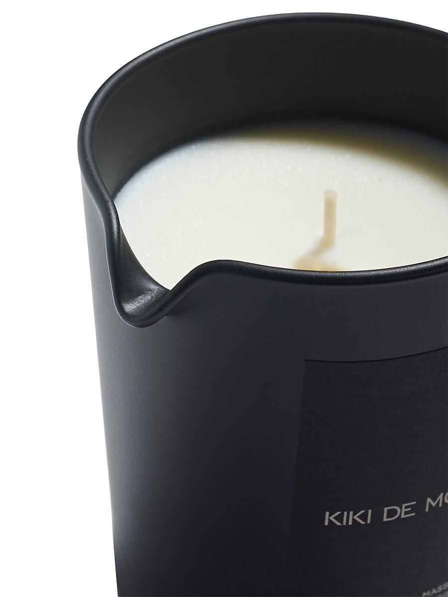 Large Lotus Massage Oil Candle F8143