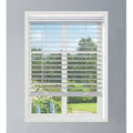 Cordless Faux Wood Blinds, 34W x 60L X213