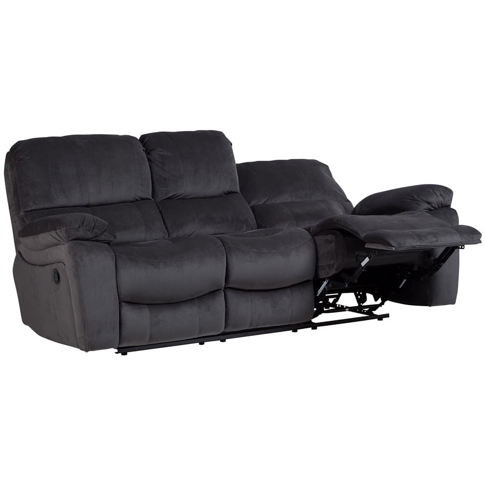 Steel Triple Power Reclining Sofa P4878