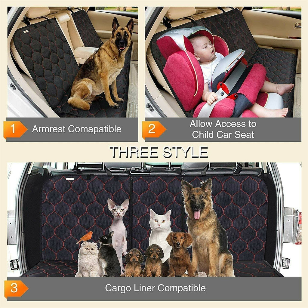 Waterproof Nonslip Heavy Duty Dog Car Seat Cover E810638