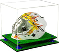 Clear Acrylic Display Case with Navy Blue Risers O8051