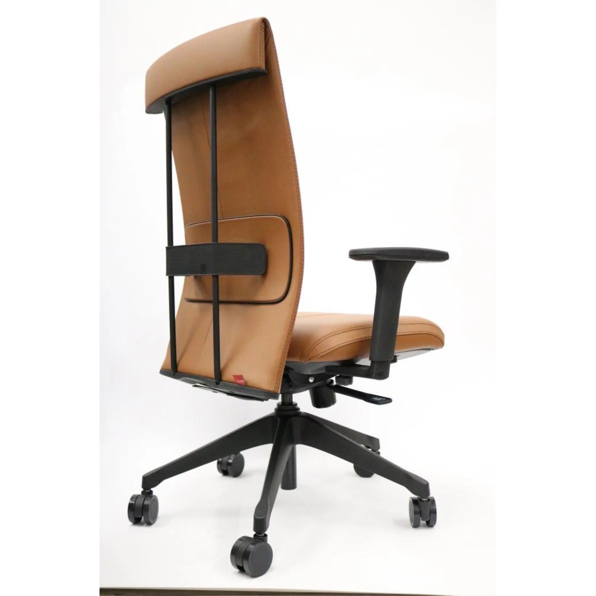 Camel Leather Office Chair L659