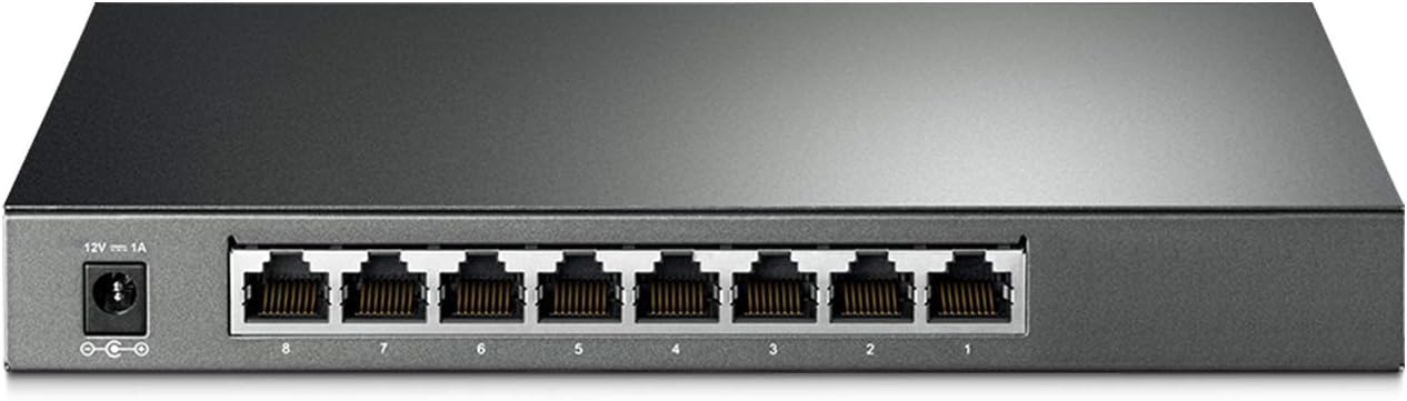 8 Port Gigabit Smart Managed Switch Black Pack of 2 C632234