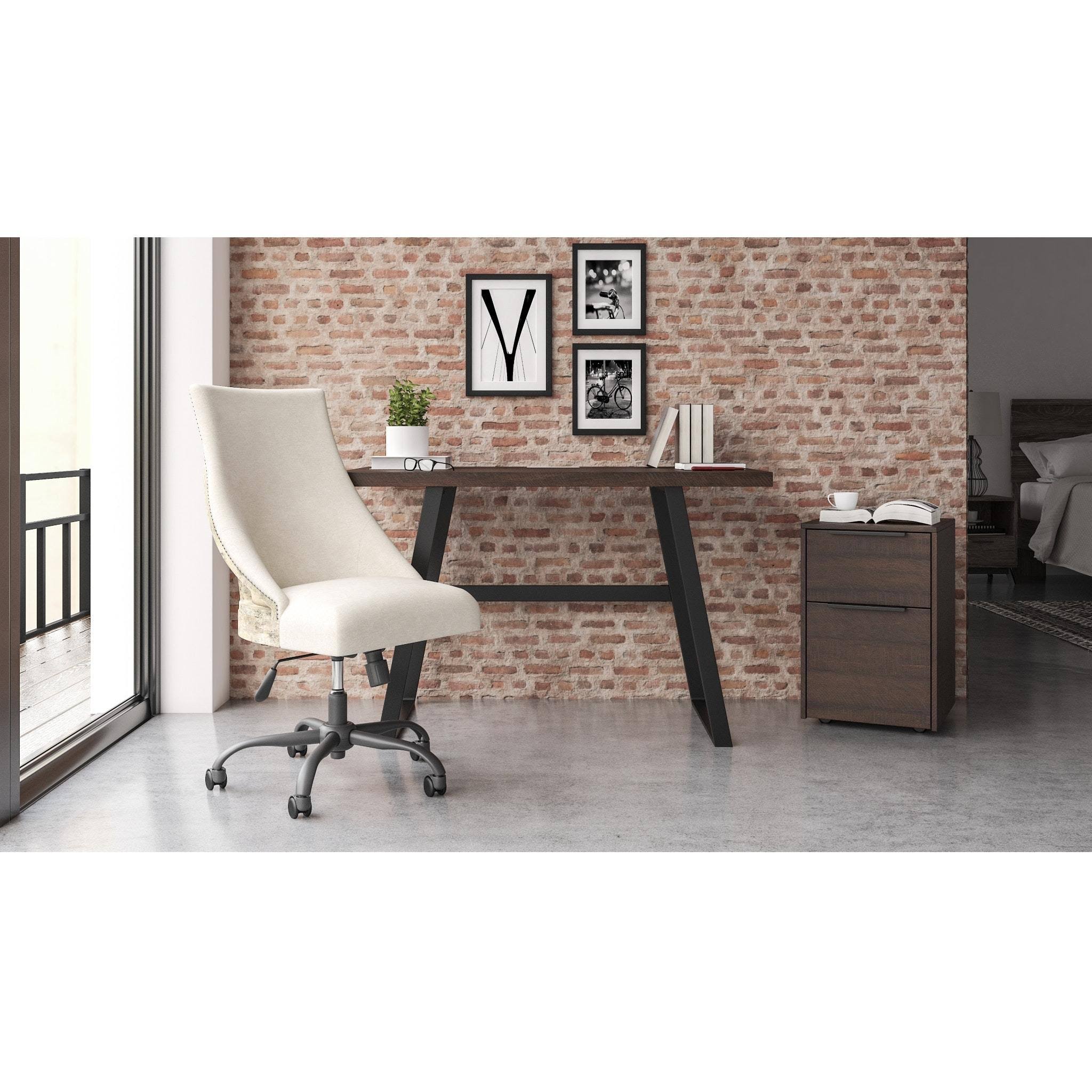 Warm Brown Home Office Small Desk D39412