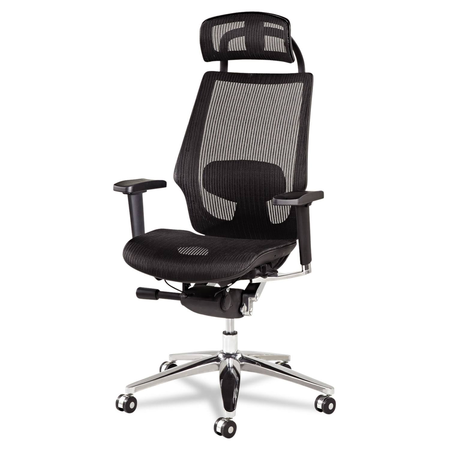Black Ergonomic Multifunction Mesh Chair Y58569