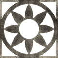 Antiqued Warm PVC Pierced Ceiling Medallion V689
