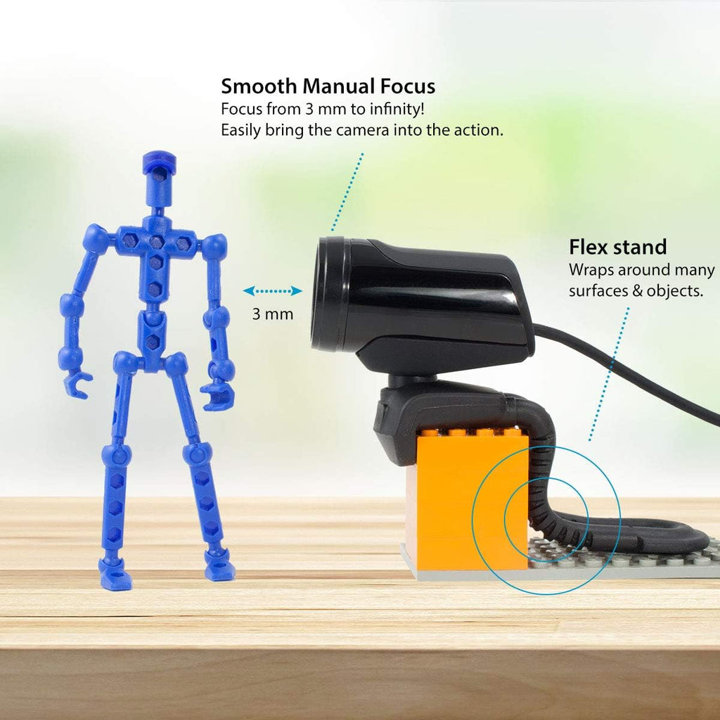 Stop Motion Animation Kit with Full HD 1080P Camera, Animation Software & Book H78304