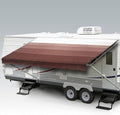 Heavy Duty Weatherproof Vinyl RV Awning Fabric Replacement 11' P668