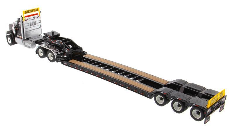 Black XL 120 Lowboy Trailer Diecast Model Q1231