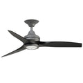 Steel Ceiling Fan with Black Blades W984181