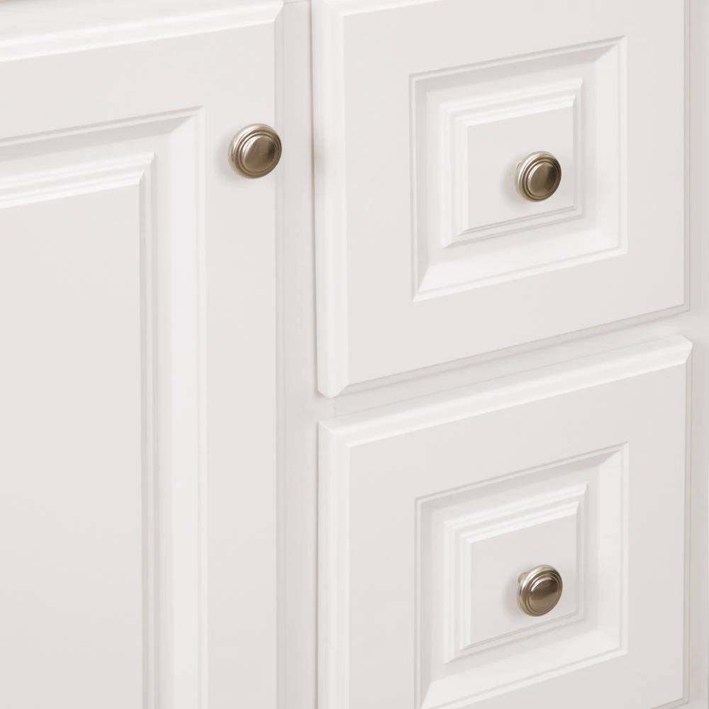 White 24 in. W x 21 in. D x 33.5 in. H Bathroom Vanity Cabinet P890