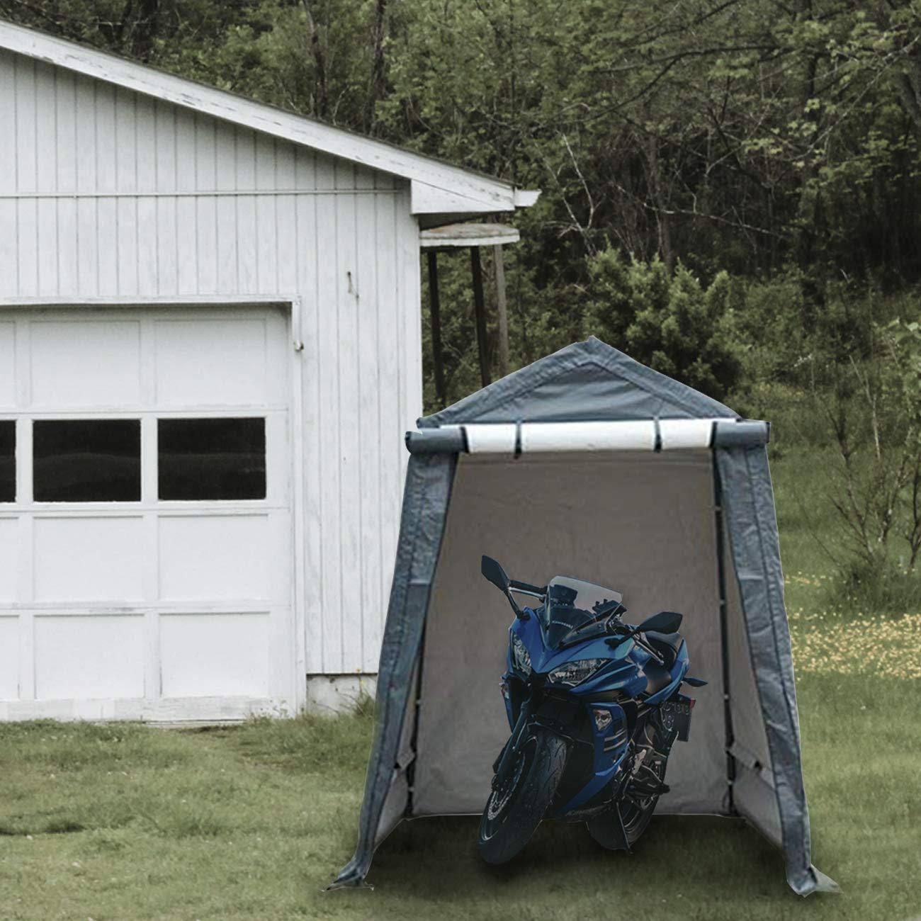 Grey Outdoor Storage Shelter Z7009