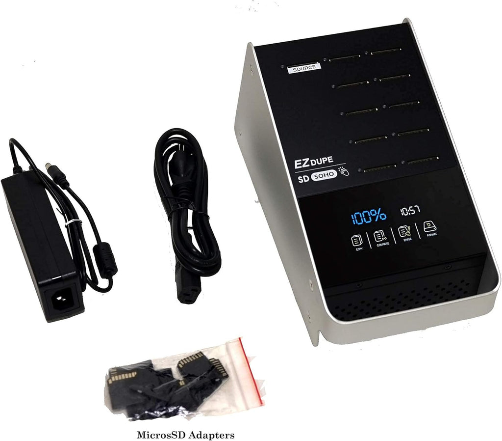 SD Duplicator with Touch Screen for MicroSD SDHC SDXC Memory Card E39598