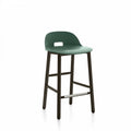 Green Low Back Counter Stool I39725