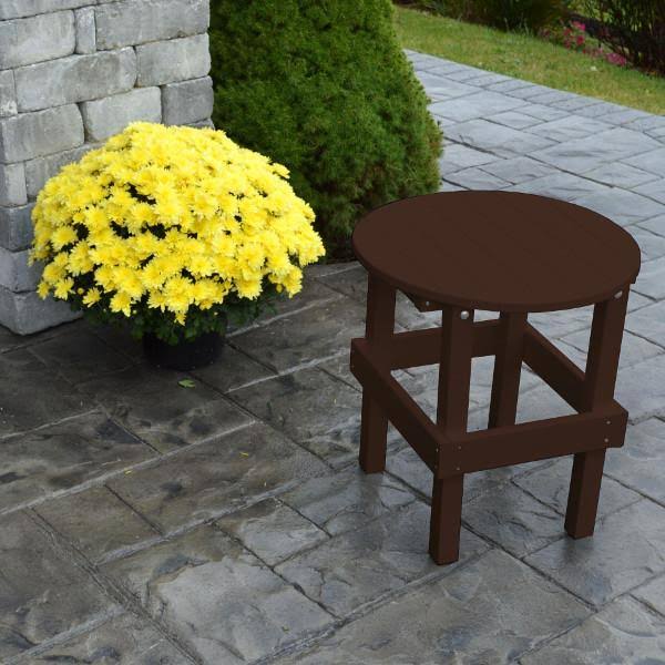 Orange Round Side Table X489