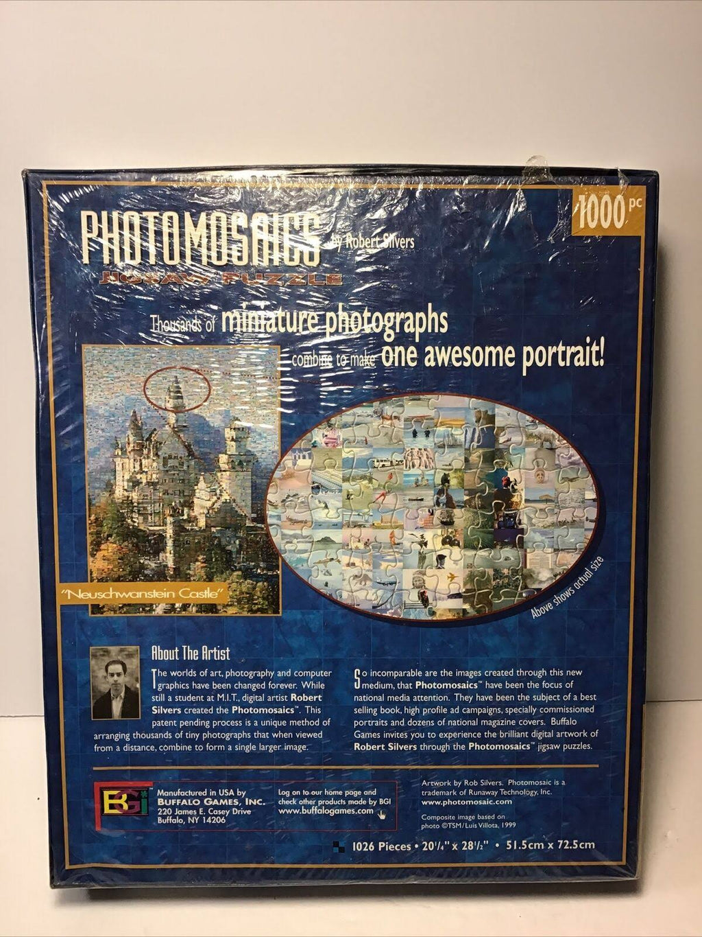 1000-Piece Jigsaw Puzzle Neuschwanstein Castle L70179