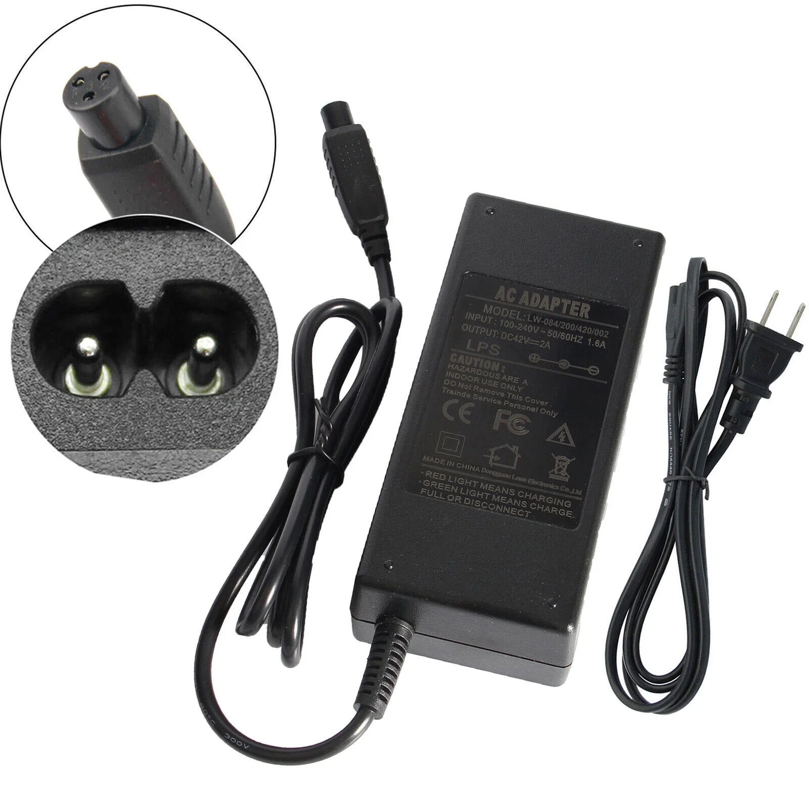 42V 2A 84W Charger for Hoverboard 2.0 U9779