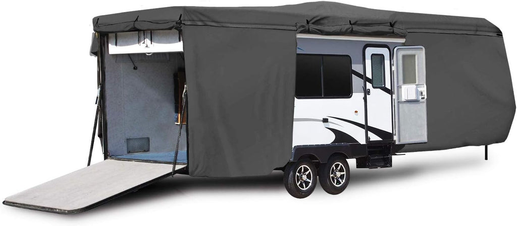 Gray RV Cover for 22'-24' Travel Trailer Camper Y75704
