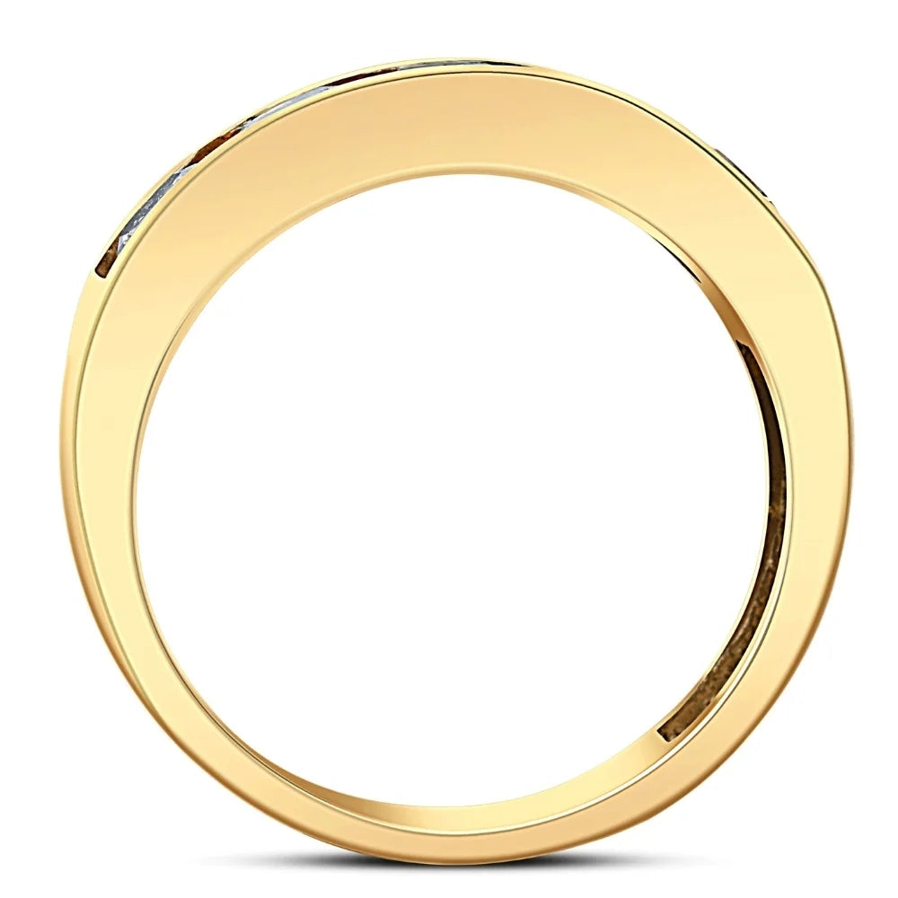 14K Gold Diamond Wedding Ring L93494