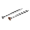 Black #7 x 2-1/4 Stainless Steel Trim Head Screws F89798
