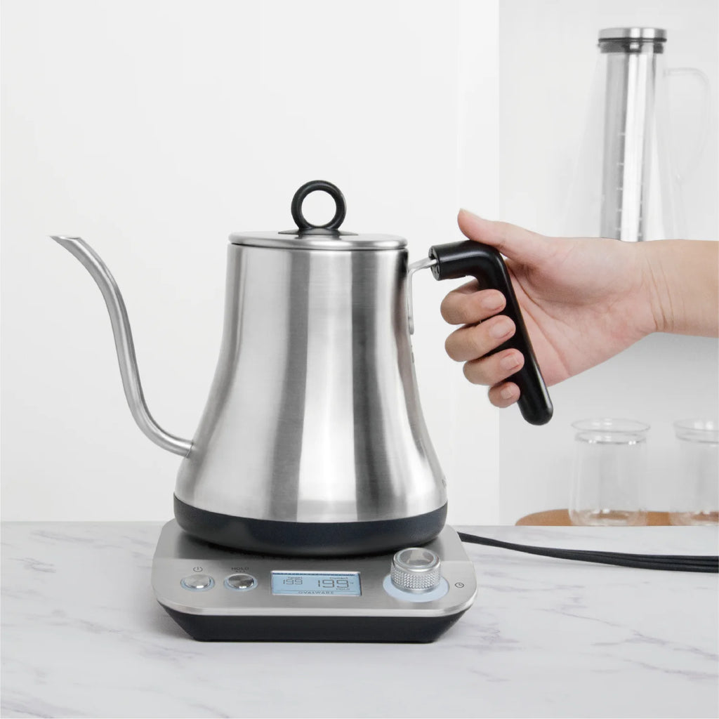 Electric Pour-over Gooseneck Kettle 0.8L Stainless Steel M388292