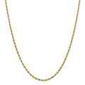 14ky 3.0mm Semi-Solid Rope Chain S769248