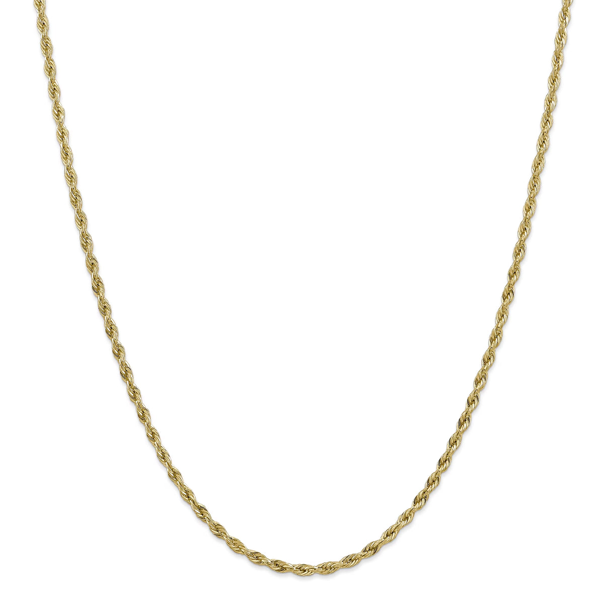 14ky 3.0mm Semi-Solid Rope Chain S769248