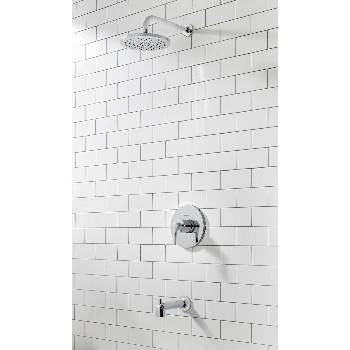 Brushed Nickel Tub and Shower Trim Kit with Cartridge O32615