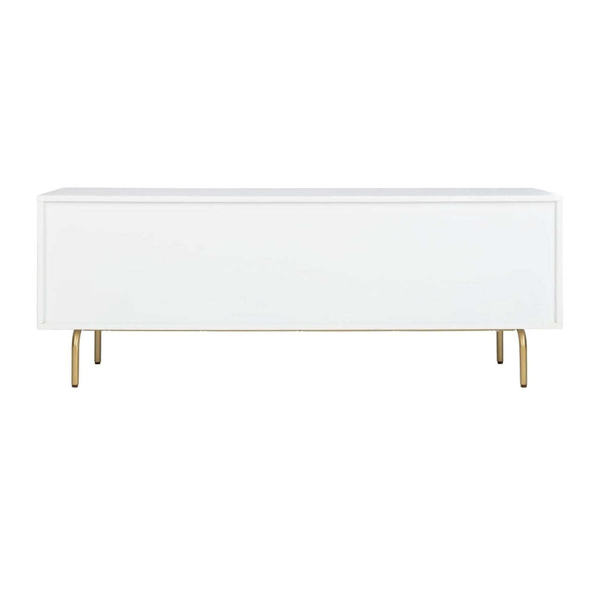 Cream White Washed Media Stand P8634
