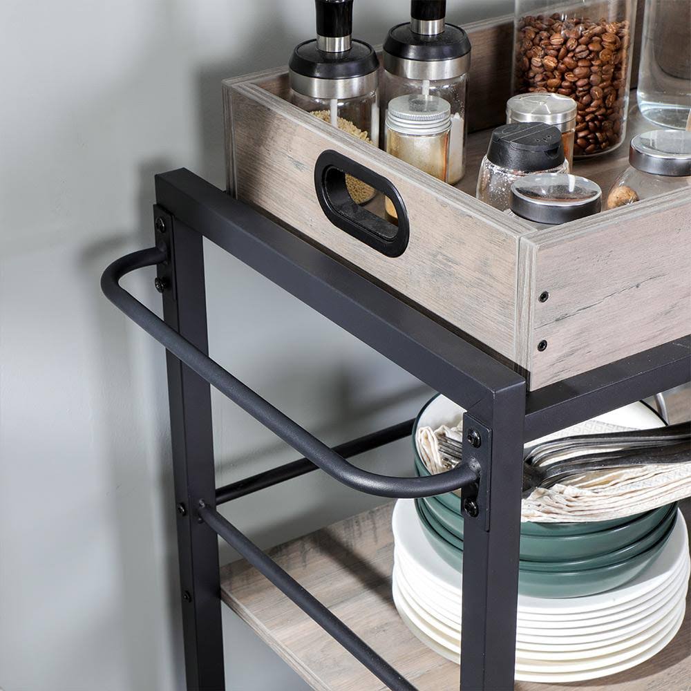 3-Tier Kitchen Utility Cart on Wheels O407