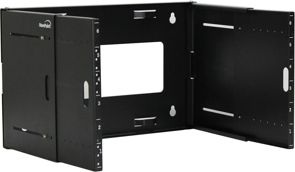 6U Wall Mount Network Equipment Rack 19 Inch Pack of 2 D99107