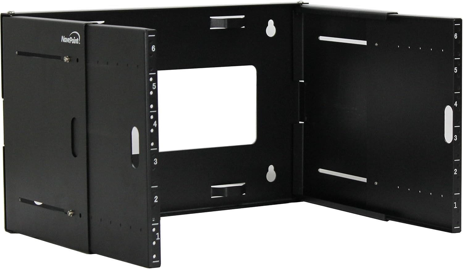 6U Wall Mount Network Equipment Rack 19 Inch Pack of 2 D99107