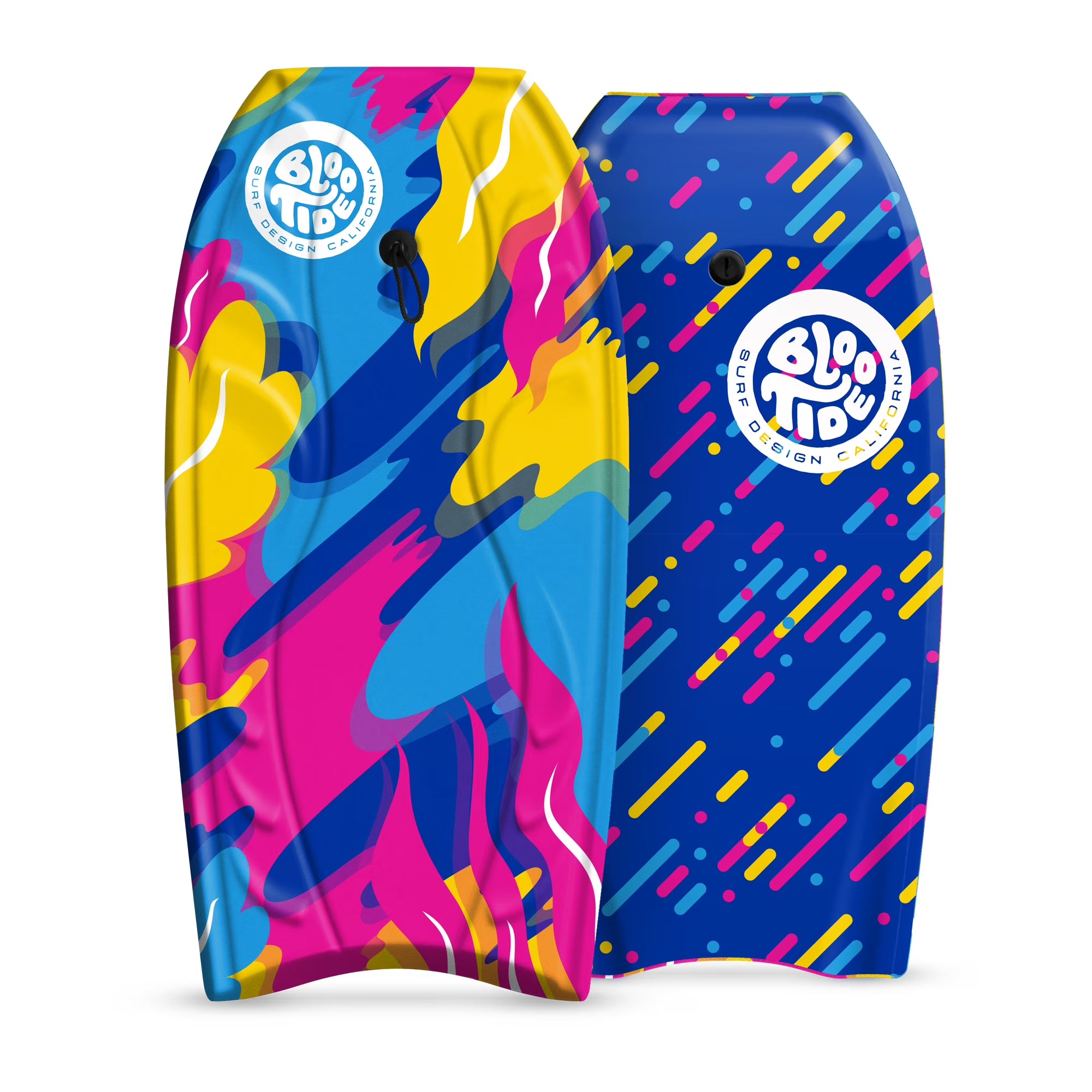 40" Pink & Blue Bodyboard with Leash H1408