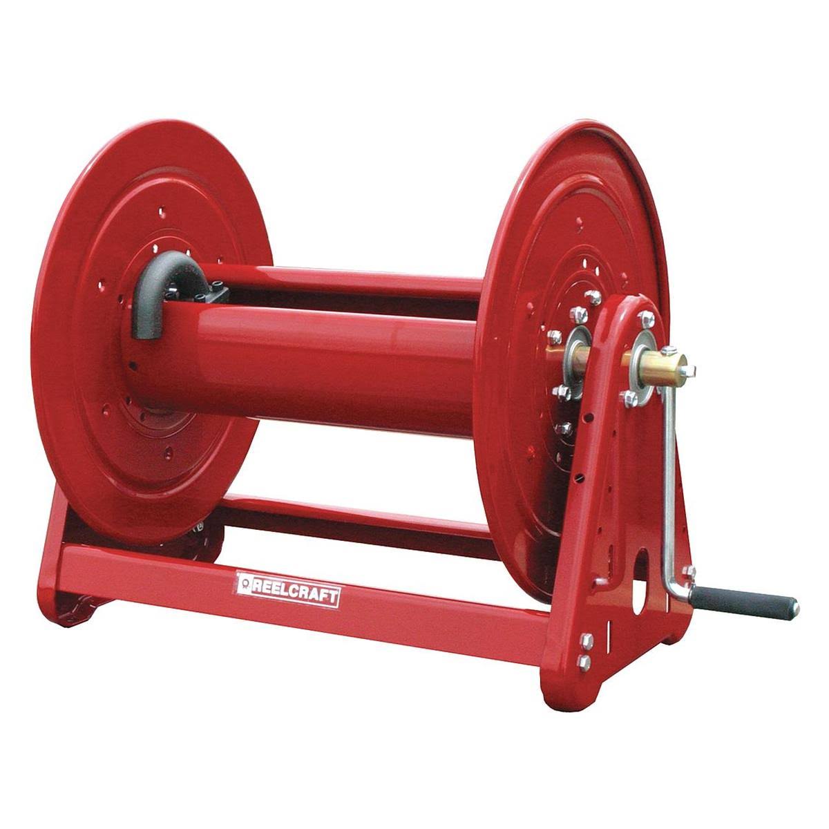 325 ft. Hand Crank Hose Reel, 1/2x22 Hose Inside Dia., Red Powder Coated Air / Water I227025