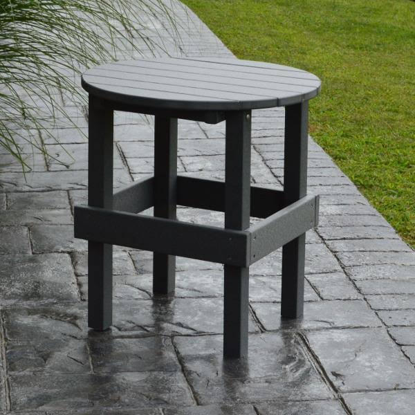 Orange Round Side Table X489