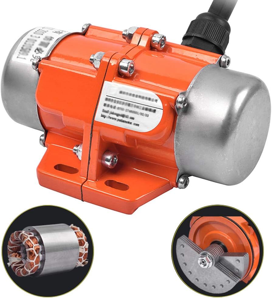 100W Concrete Vibrator AC 110V 3600rpm Aluminum Alloy Pack of 2 M89638