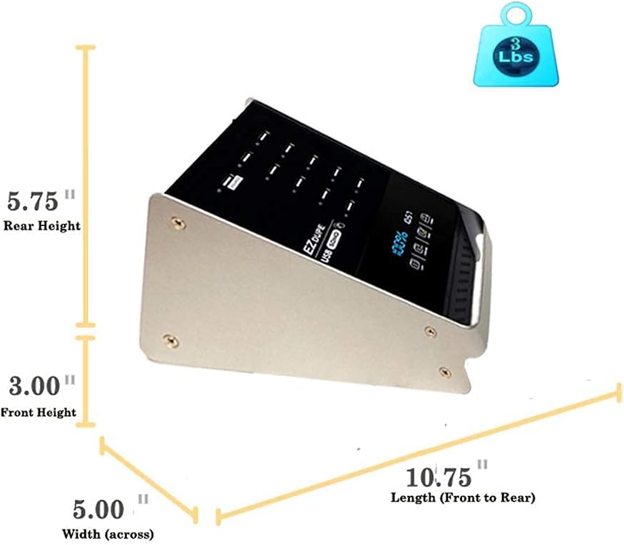 SD Duplicator with Touch Screen for MicroSD SDHC SDXC Memory Card E39598