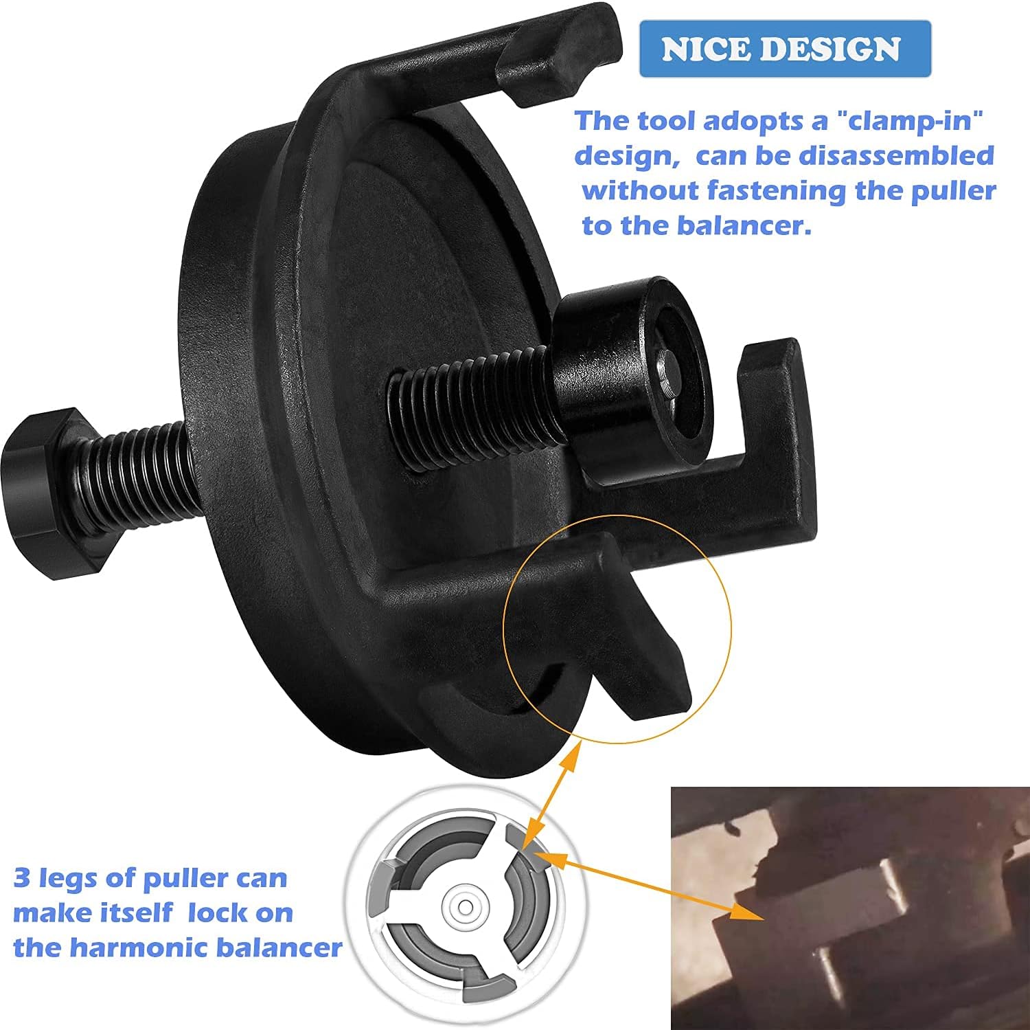 Harmonic Balancer Puller Pack of 2 S755061