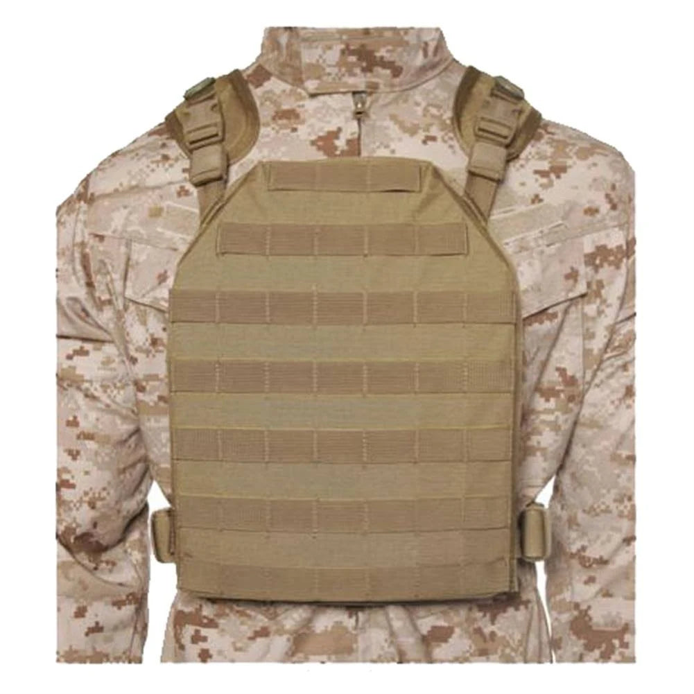 Coyote Tan Medium Molle Plate Carrier Harness R281657