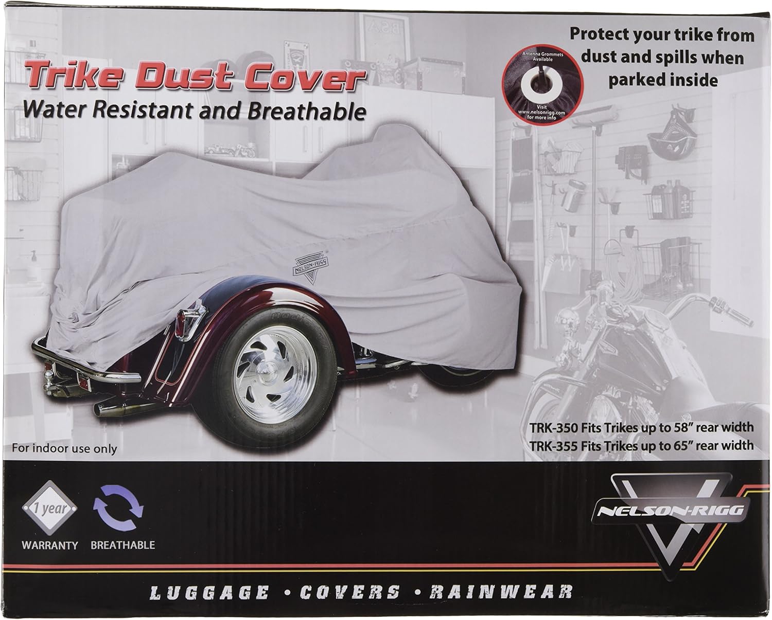 Grey Trike Dust Cover Pack of 2 O507022