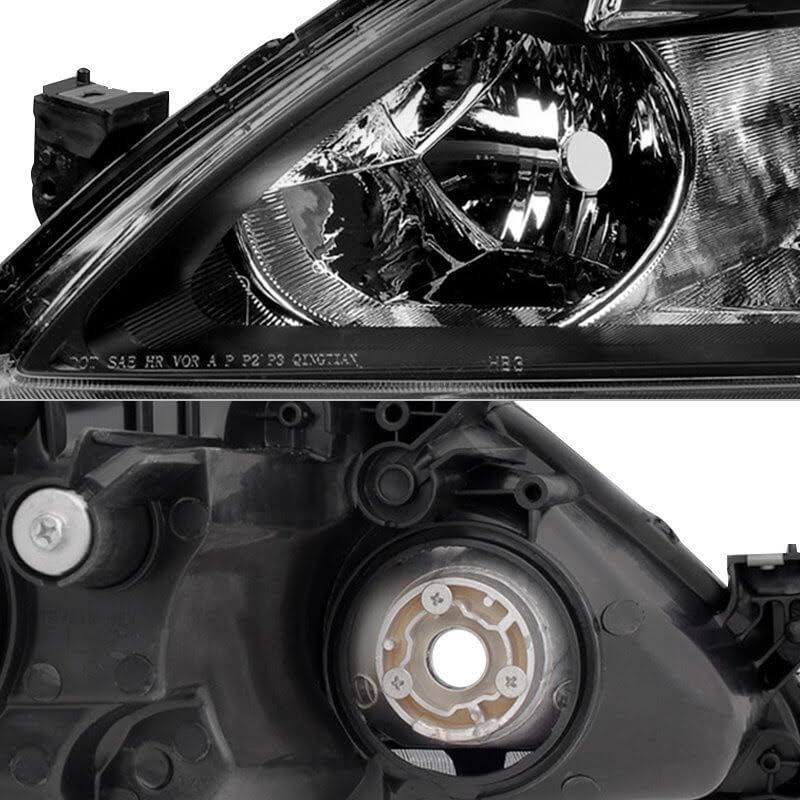 Amber Crystal Headlights for Honda Accord J64612