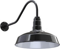 Matte Black Gooseneck Barn Light E4860