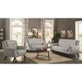 Dove Grey Loveseat O9555