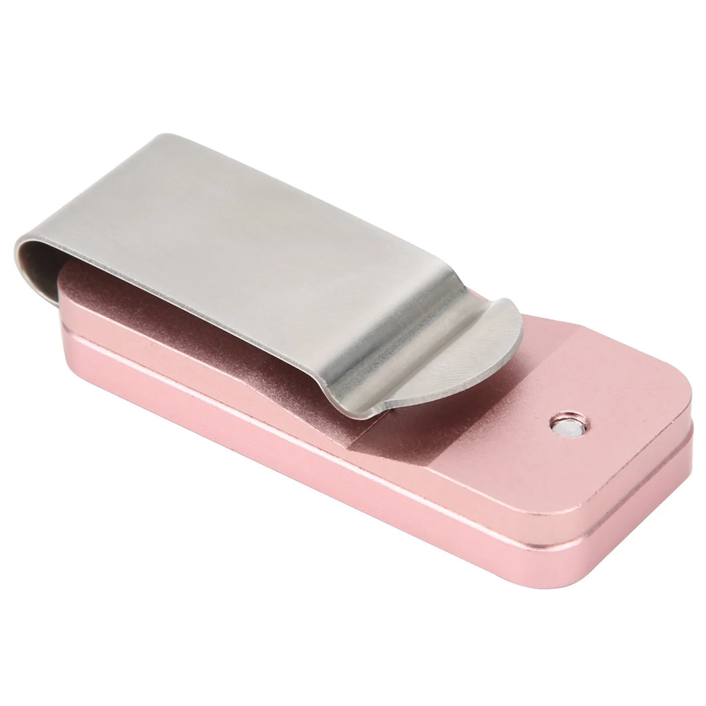 Magnetic Billiard Cue Chalk Holder Belt Clip Accessory I224